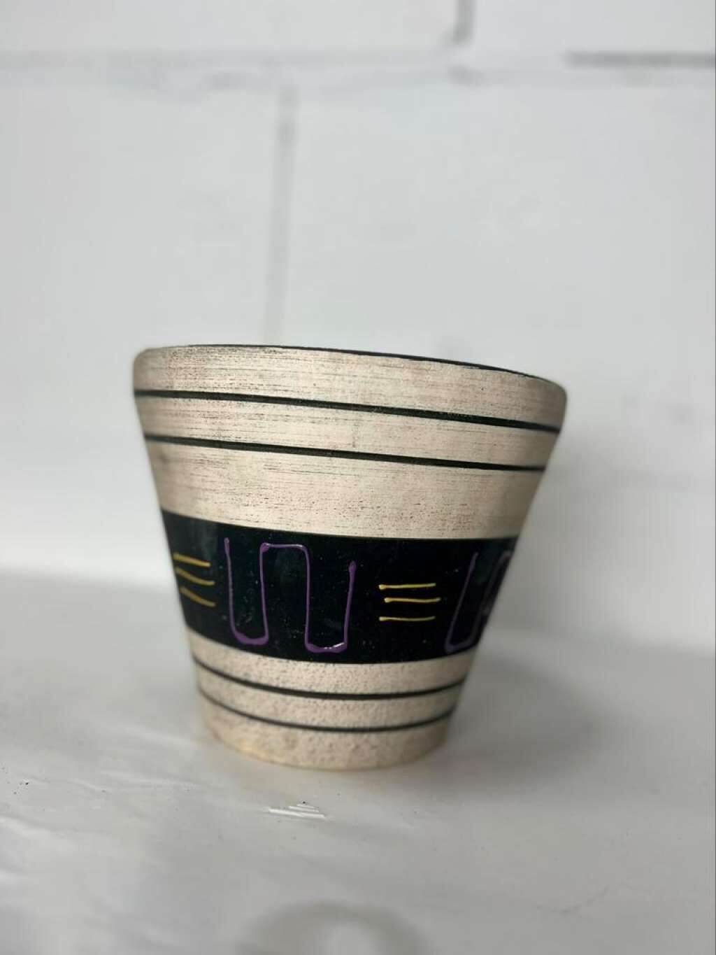 Vintage flowerpot west germany