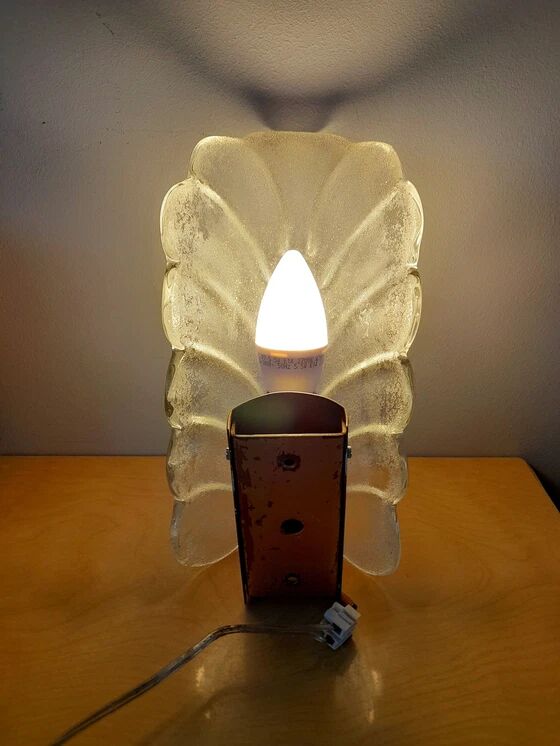 Karl Fagerlung leaf wall light 1970