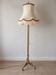 Antique floor lamp in gilded bronze