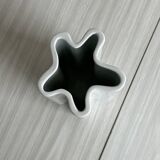 White porcelain vase