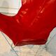 Vintage leather butterfly chairs – 1970s – metal frame – st