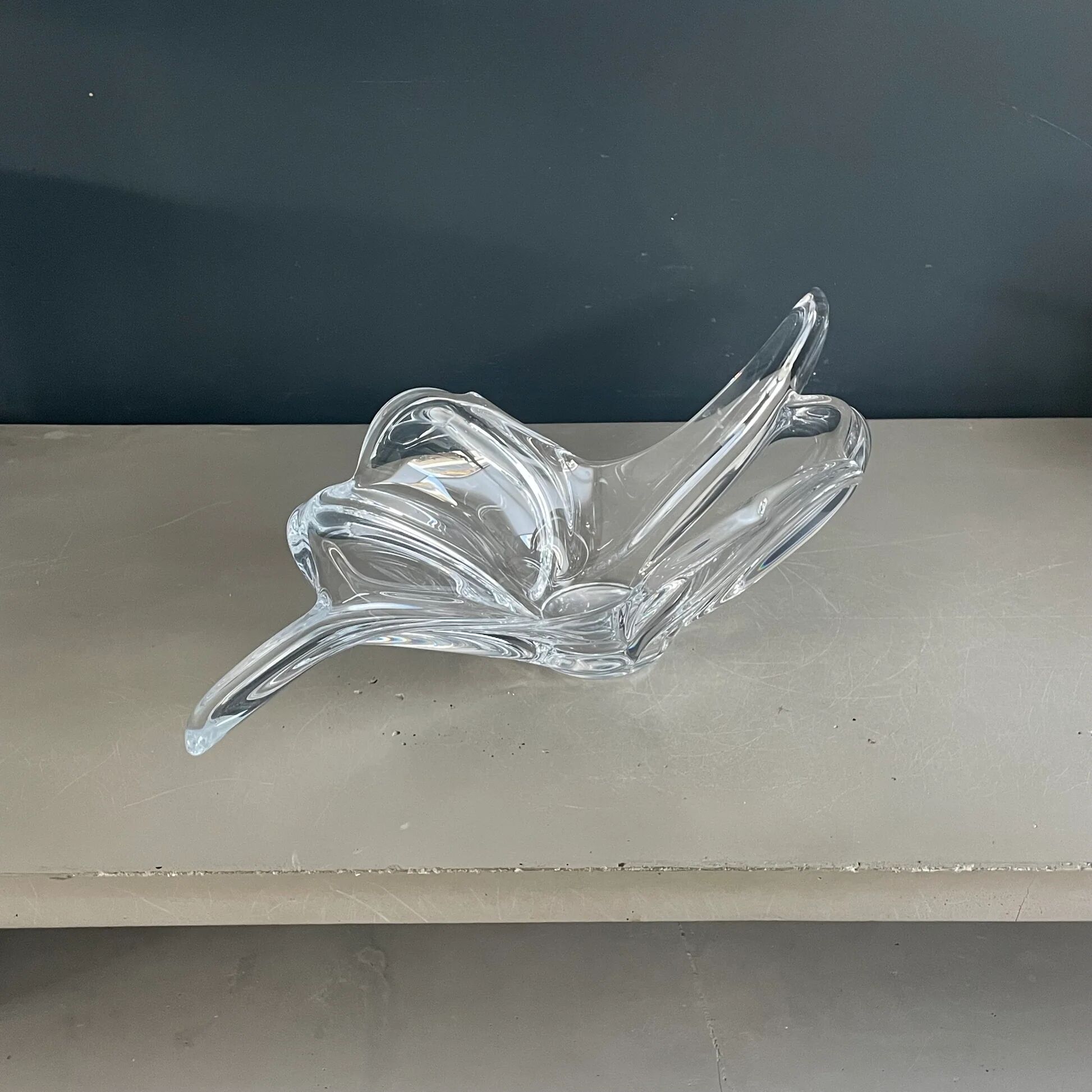 Crystal fruit bowl from Vannes