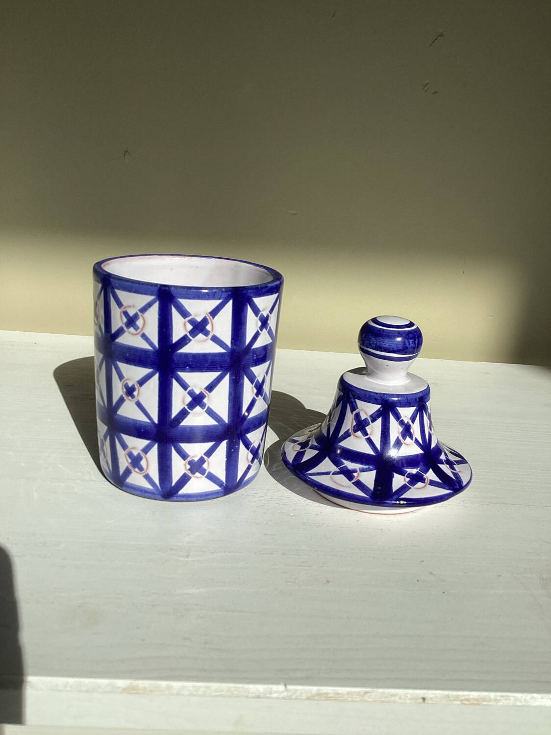 Ceramic coffee service by robert picault - vallauris, 1950s