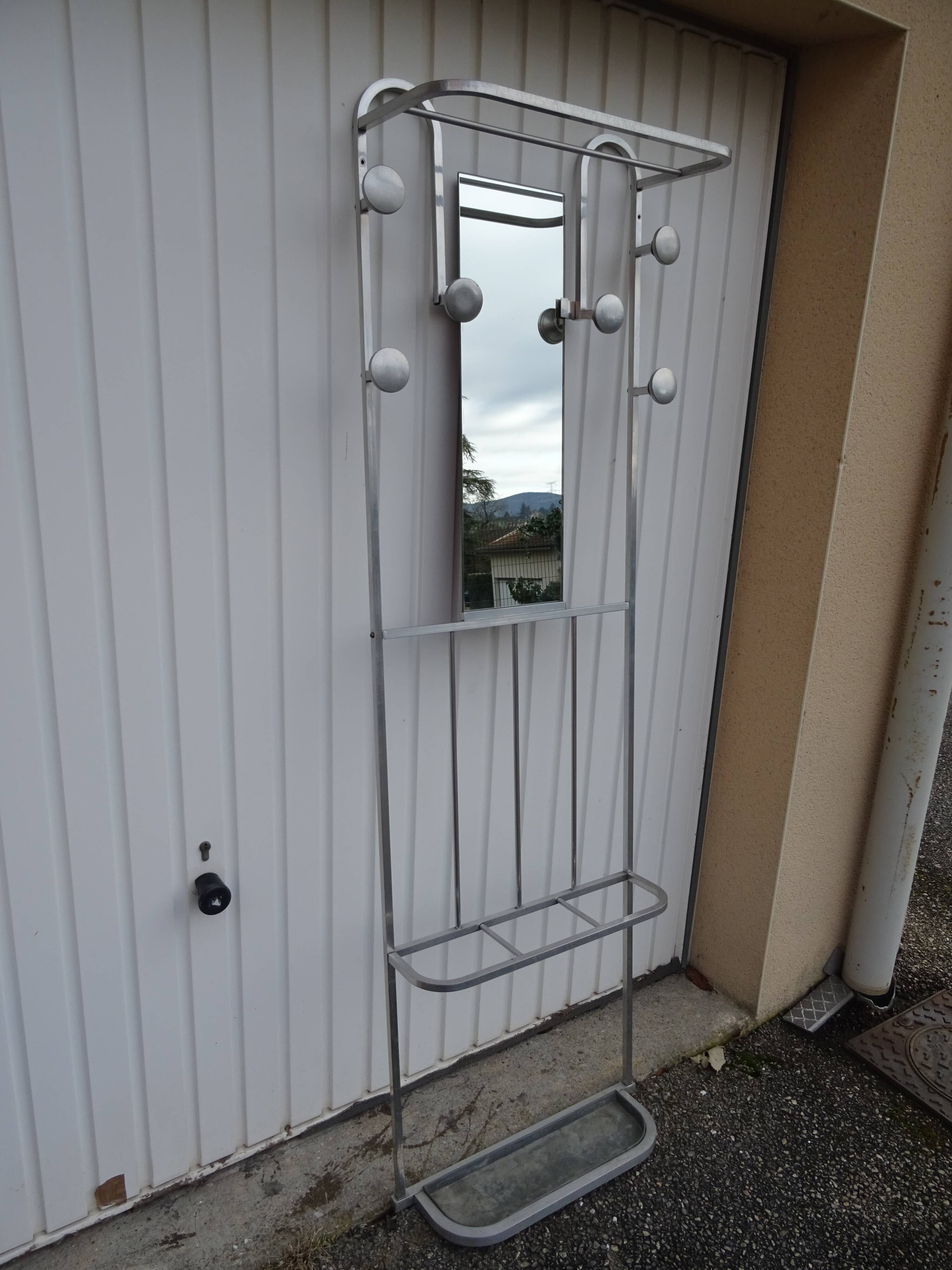 Art Deco entrance coat rack