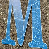 Lot of letters of sign