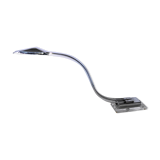 Cobra lamp in plexiglass and chrome metal, 80s