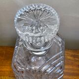Carbed glass decanter