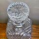 Carbed glass decanter