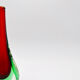 Murano Soliflore Vase - Flavio Poli - Sommerso Red Green 19cm