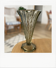 Art deco vase in grey glass