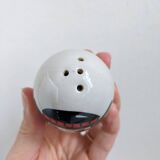 Egg cup, salt and pepper shaker duo