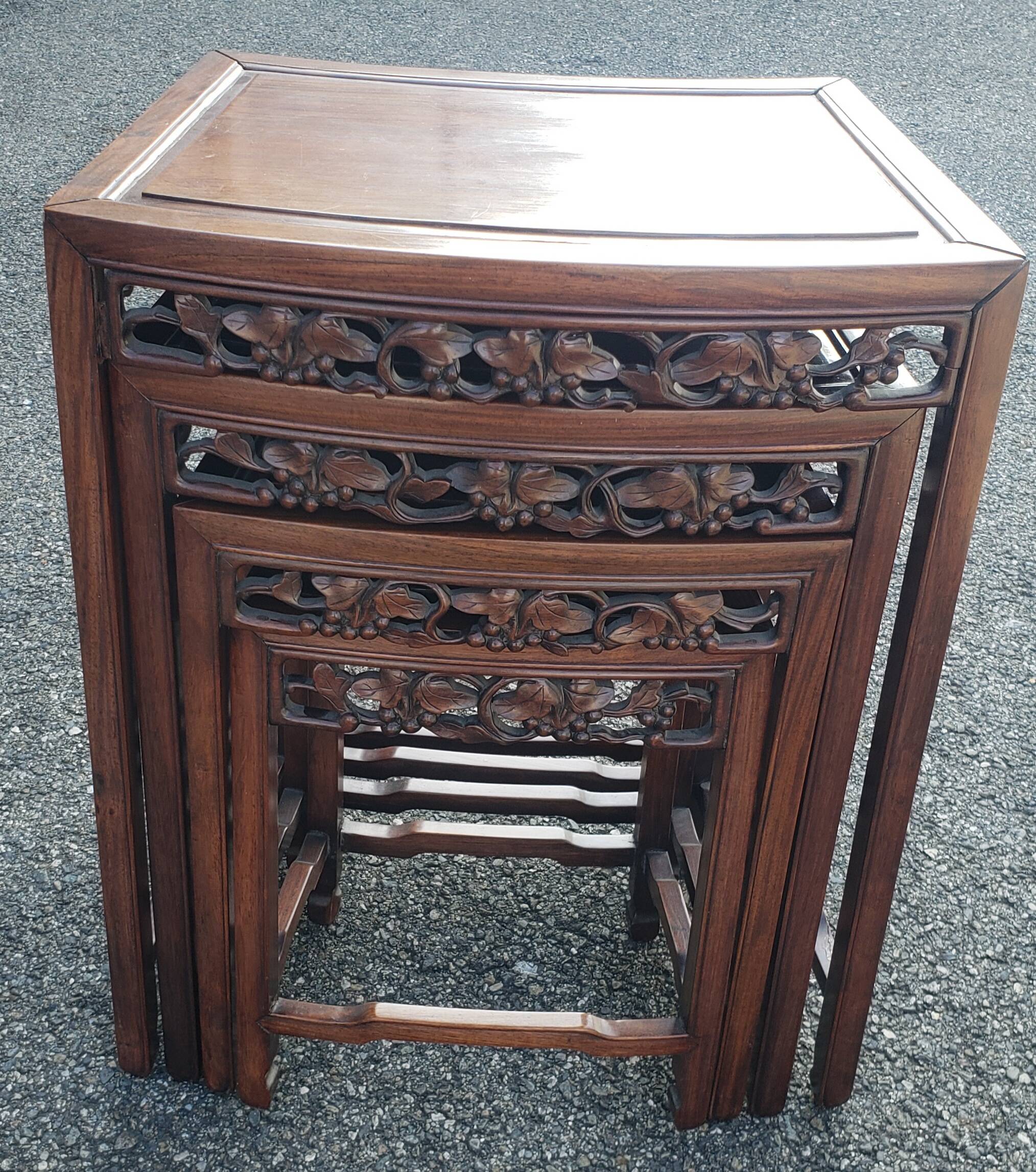 Nesting Tables Curved Tops