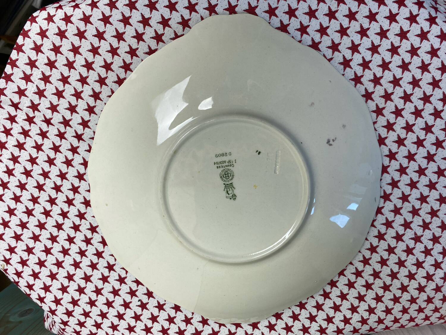 Antique Royal Doulton Earthenware Cake Plate