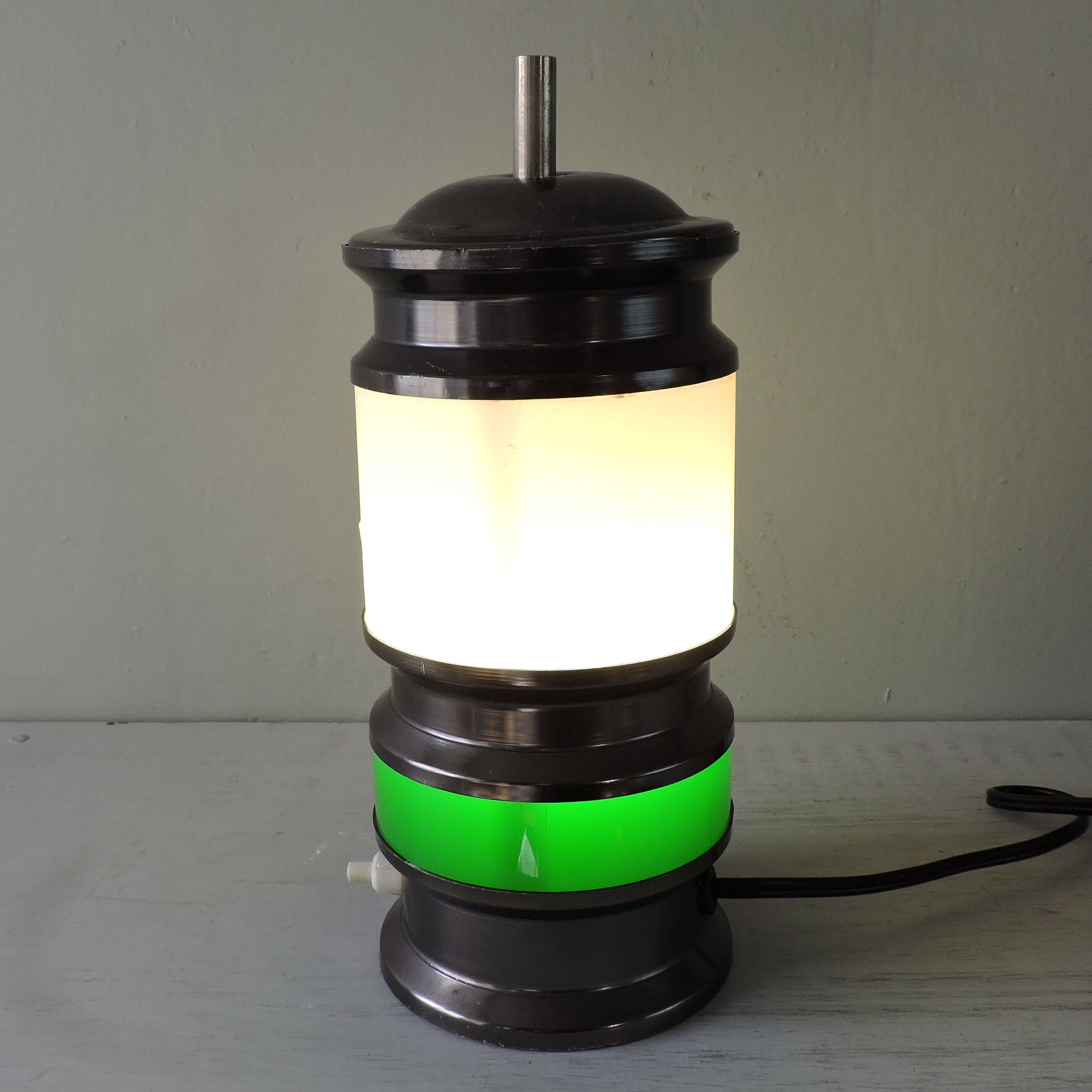 Vintage lamp signed Goffredo Régianni Italy 70s