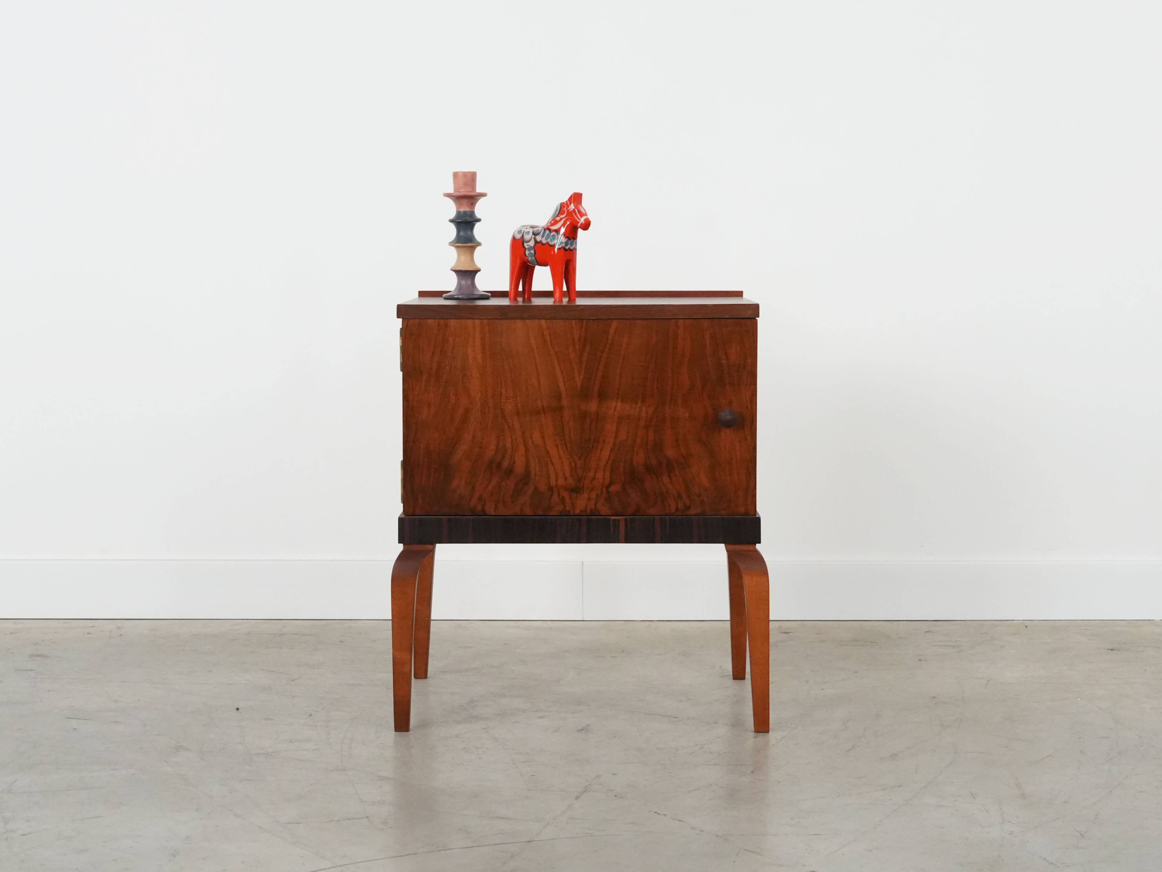 Walnut cabinet, Danish design, 1960s, production: Denmark