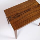 Set Of 2 Side Tables Model 41B Made In Rosewood By Severin Hansen For Haslev Furniture From 1960s