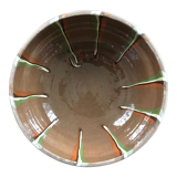 Mixed terracotta salad bowl