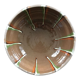 Mixed terracotta salad bowl