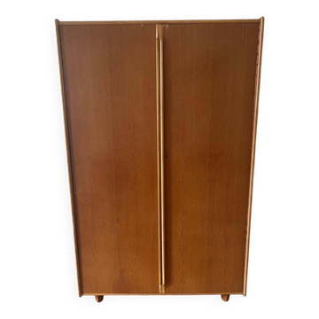 Armoire vintage en bois – Design mid-century – PAS Bruxelles