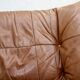 Sofa by Michel Ducaroy, leather, 1978. Model Dianthus. Edited by Ligne Roset.