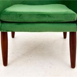 Green armchair, Denmark, 1960s