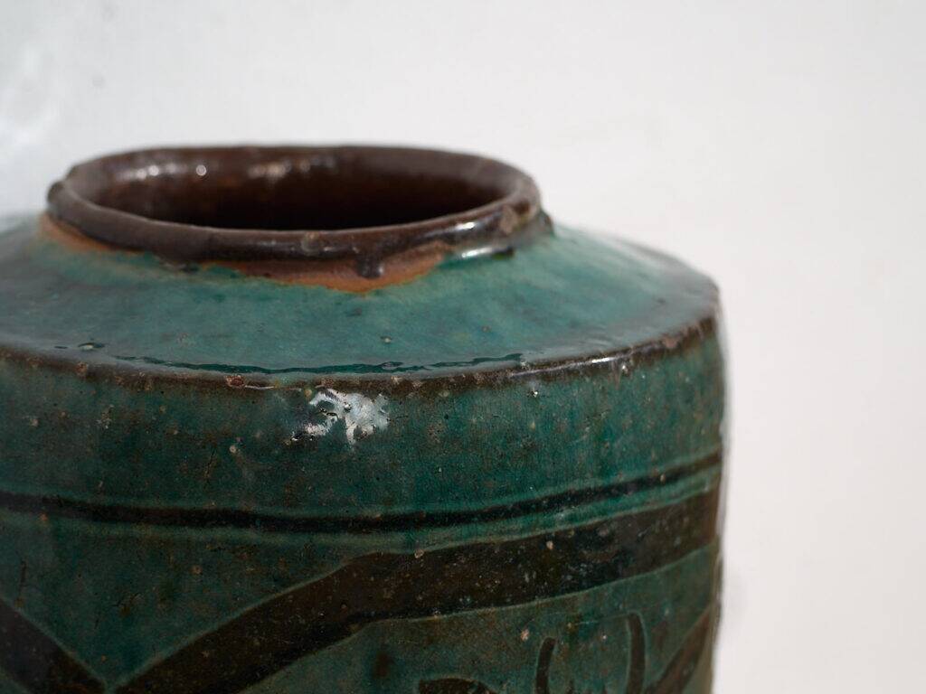 Old green vase (c.1820) #24