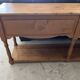 Console drapier avec 2 tiroirs