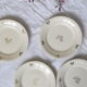 Set of 6 dessert plates Villeroy and Boch, vintage, Germany