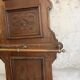 Antique oak carved wardrobe
