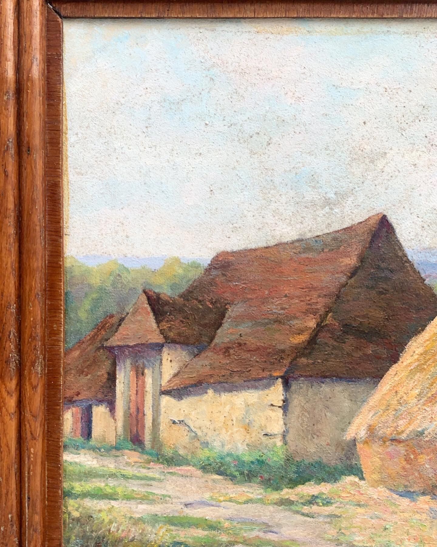 Oil painting signed Desvouas, 1900
