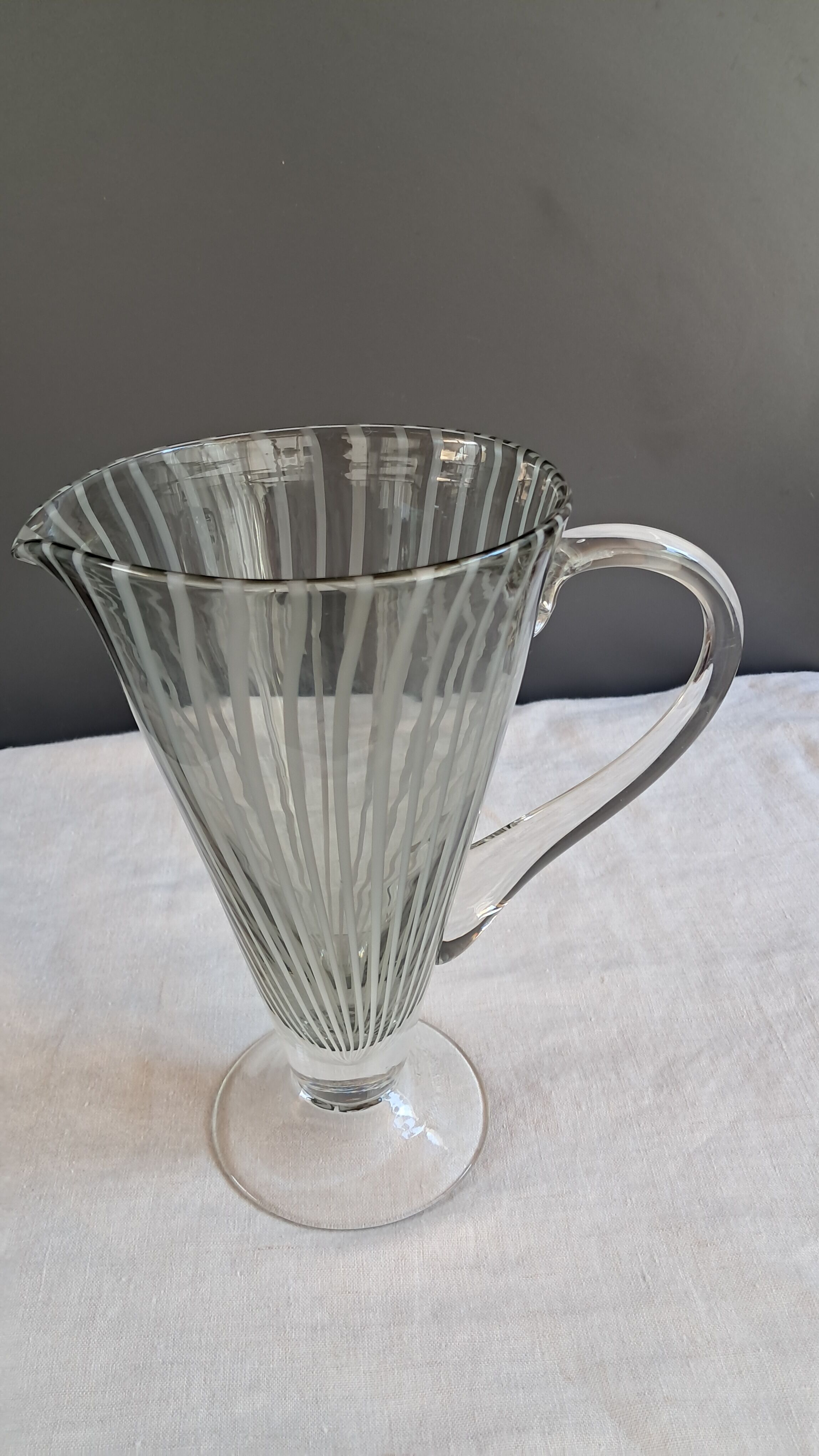 Grand pichet style Murano