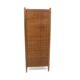 Screen in pine, oak and leather, "Spåna", Alberts Möbelfabriker, Sweden, 1970