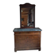 Antique commode with marble top