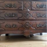 Commode Louis XIV en noyer