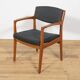 Mid-Century Teak & Leather Armchair by Erik Buck for Ørum Møbelfabrik, Denmark 1960s
