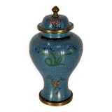 Potiche in cloisonné and bronze enamels, Japan – late nineteenth