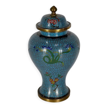 Potiche in cloisonné and bronze enamels, Japan – late nineteenth
