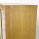 Mid Century Display Case in light oak by WK Möbel, 1970s