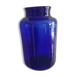 Blue pickle jar
