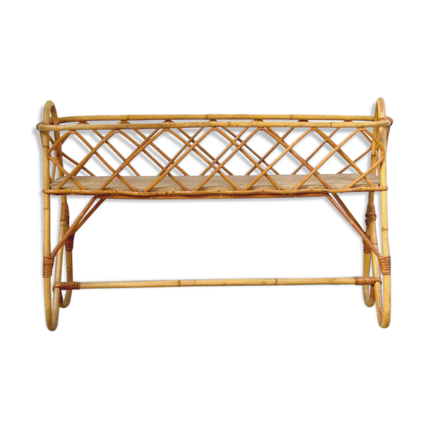 Vintage Wicker planter