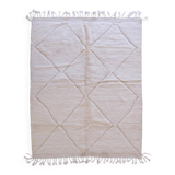 Tapis Blanc Beni Ourain - 297 x 224 cm