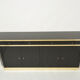 Black lacquered and brass inlade by J.C. Mahey 70s