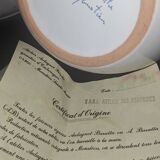 Vase Moustiers workshop A.Baratta (A.B)