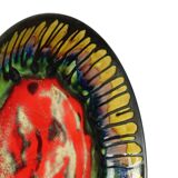 Fruit bowl XL Art Ceramics Wall decoration Drip glaze