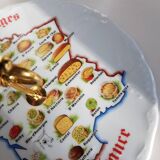 Plat de service à fromage en porcelaine de Limoges