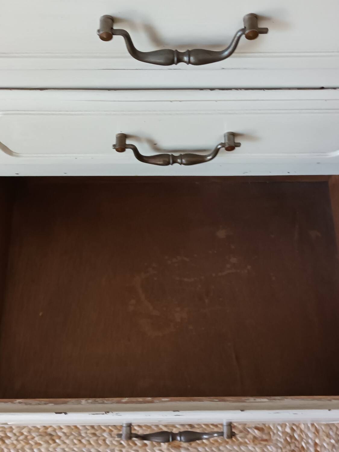 Louis XV style chiffonier with patina, 20th century