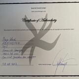 Tableau bleu profond Yannick Leniger