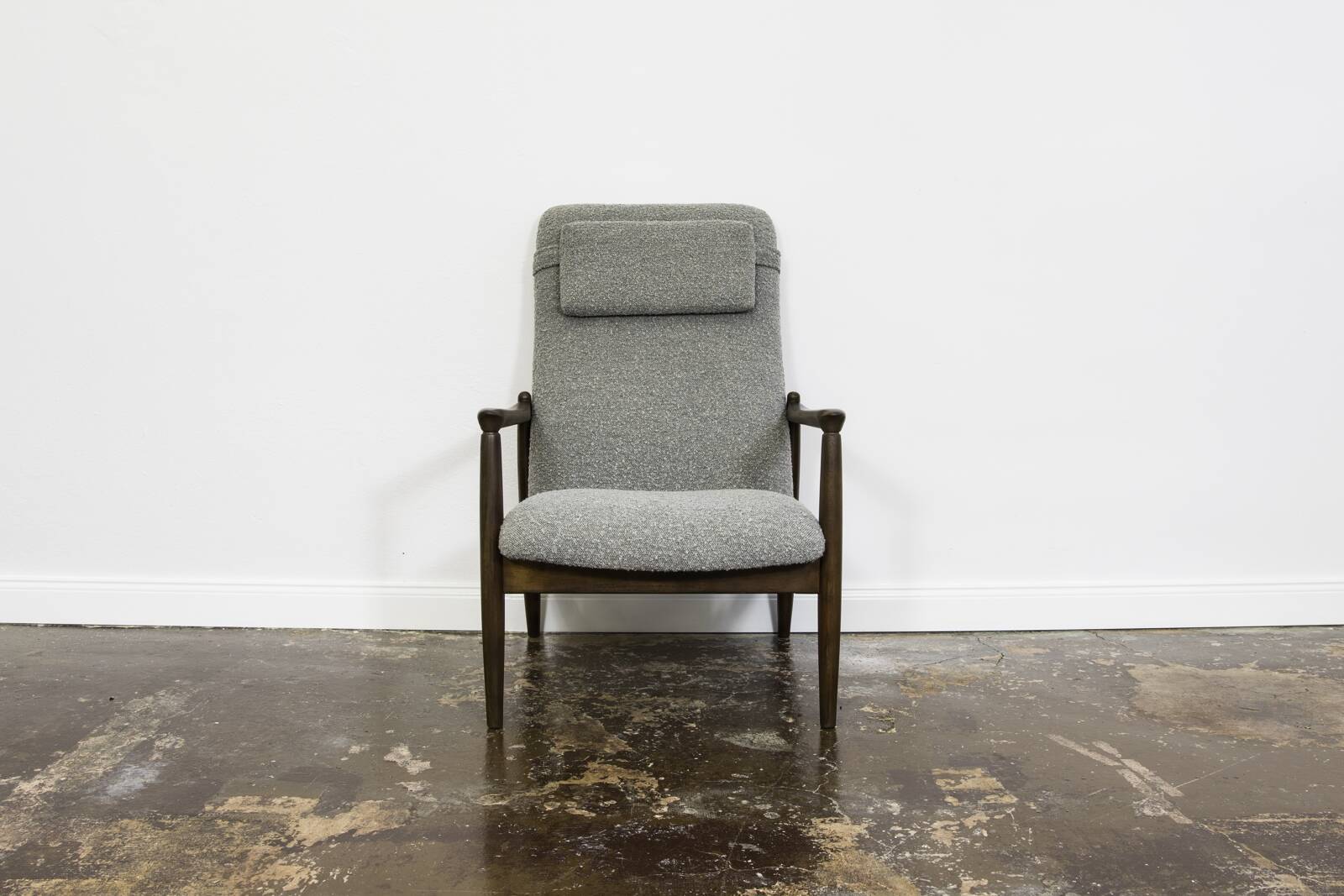 Mid-Century High Back Armchair by Edmund Homa, GFM, Poland, 1960s
