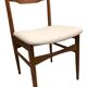 Chaise scandinave vintage en teck