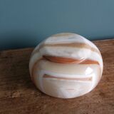 Empty bowl onyx alabaster pocket